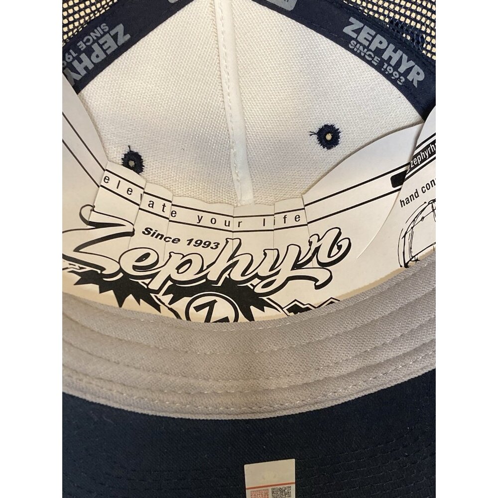 Penn State University Nittany Lions Gray / Beige Trucker Cap Hat SnapBack New - Picture 7 of 8